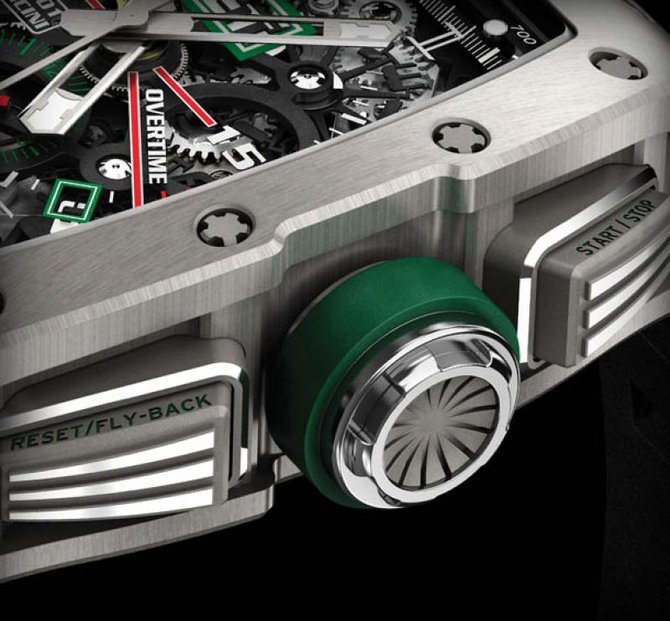 Richard Mille RM 11-01 Automatic Flyback Chronograph - Roberto Mancini  RM Titanium - фото 3
