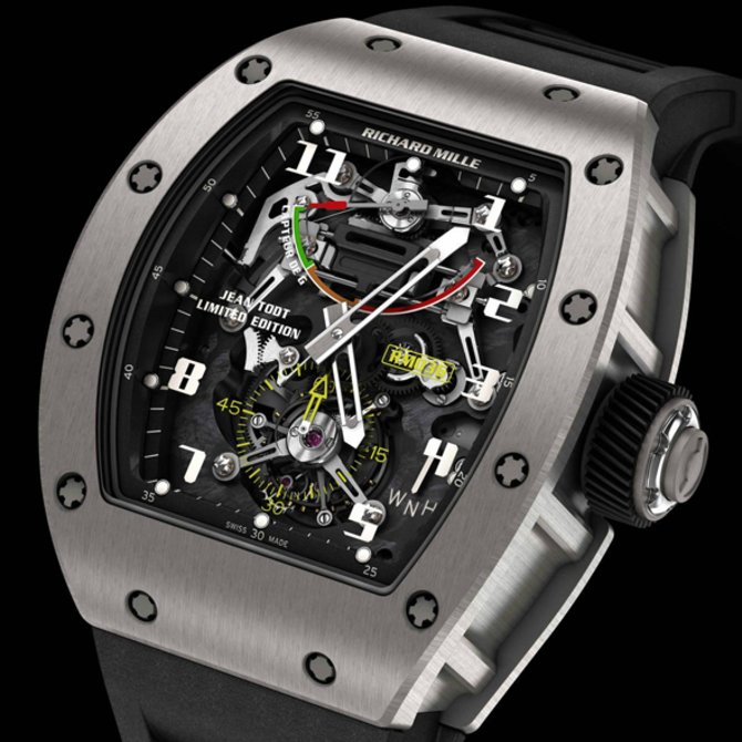 Richard Mille RM 036 Tourbillon G-Sensor - Jean Todt RM Limited Edition - фото 3