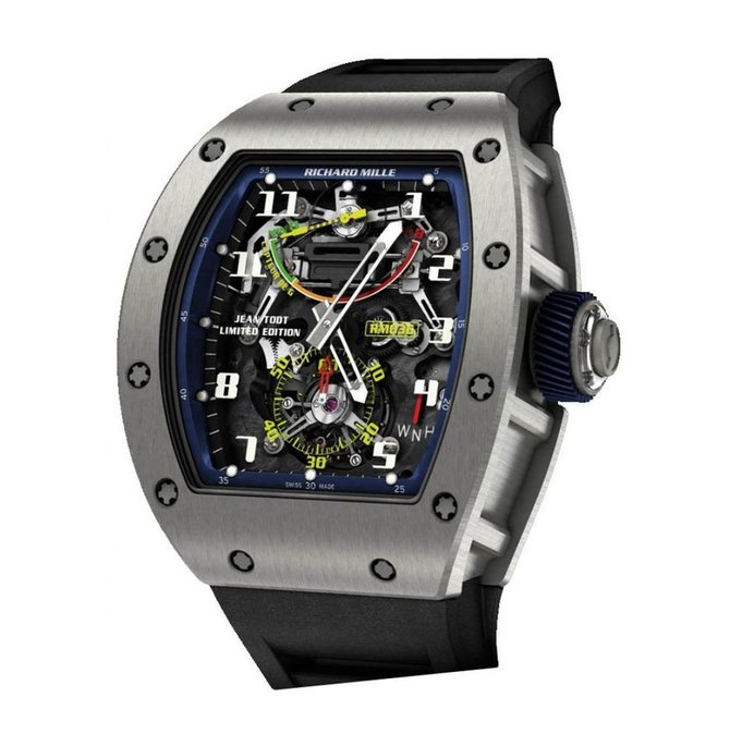 Richard Mille RM 036 Tourbillon G-Sensor - Jean Todt RM Limited Edition - фото 1