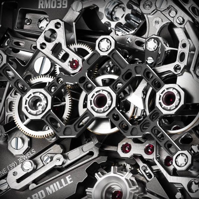 Richard Mille RM 039 Tourbillon Aviation E6-B Flyback Chronograph RM Titanium - фото 5