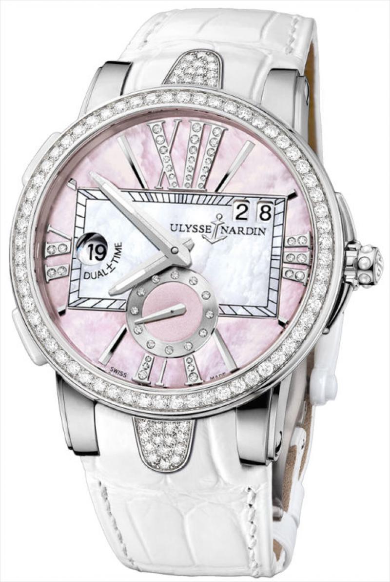 243-10B/397 Ulysse Nardin Executive Executive Dual Time Lady