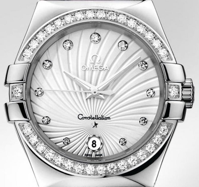 Omega 123.18.35.60.52-001 Constellation Ladies Quartz - фото 3