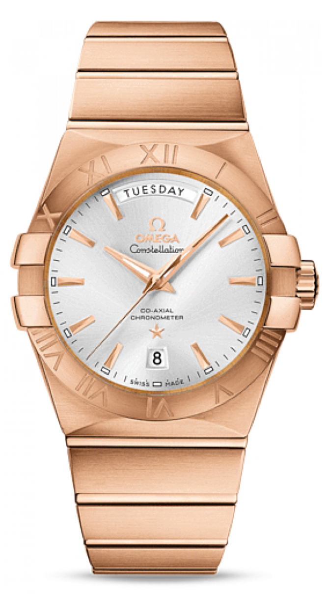 Omega 123.50.38.22.02-001 Constellation Co-axial day-date - фото 1