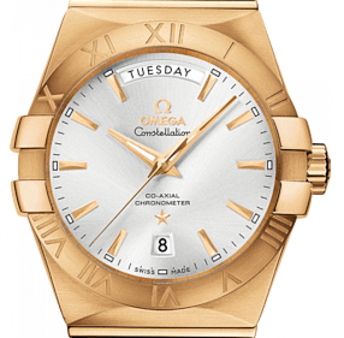 Omega 123.50.38.22.02-002 Constellation Co-axial day-date - фото 3