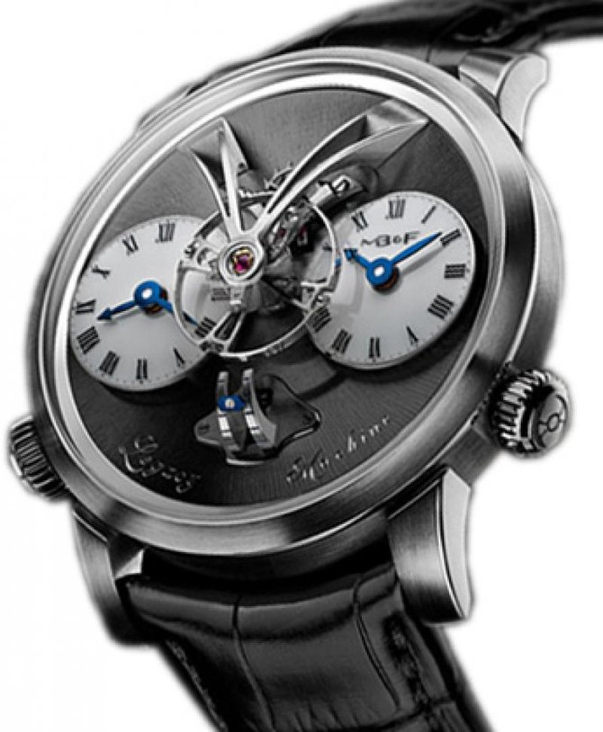 MB&F 01.WL.W Legacy Machines LM1 White Gold - фото 1