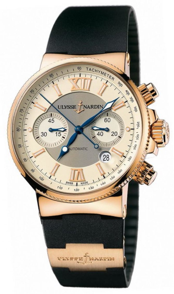 Ulysse Nardin 356-66-3/354 Maxi Marine Chronometer 41mm  Marine Collection