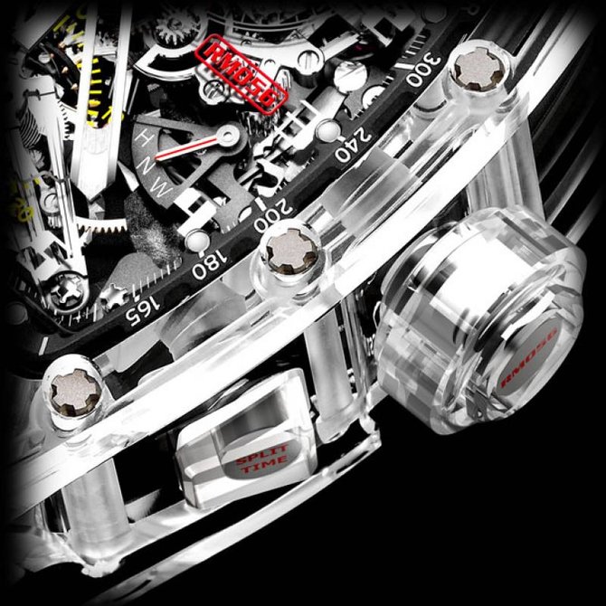 Richard Mille RM 056 RM Tourbillon Split Seconds Competition Chronograph Felipe Massa Saphire - фото 4