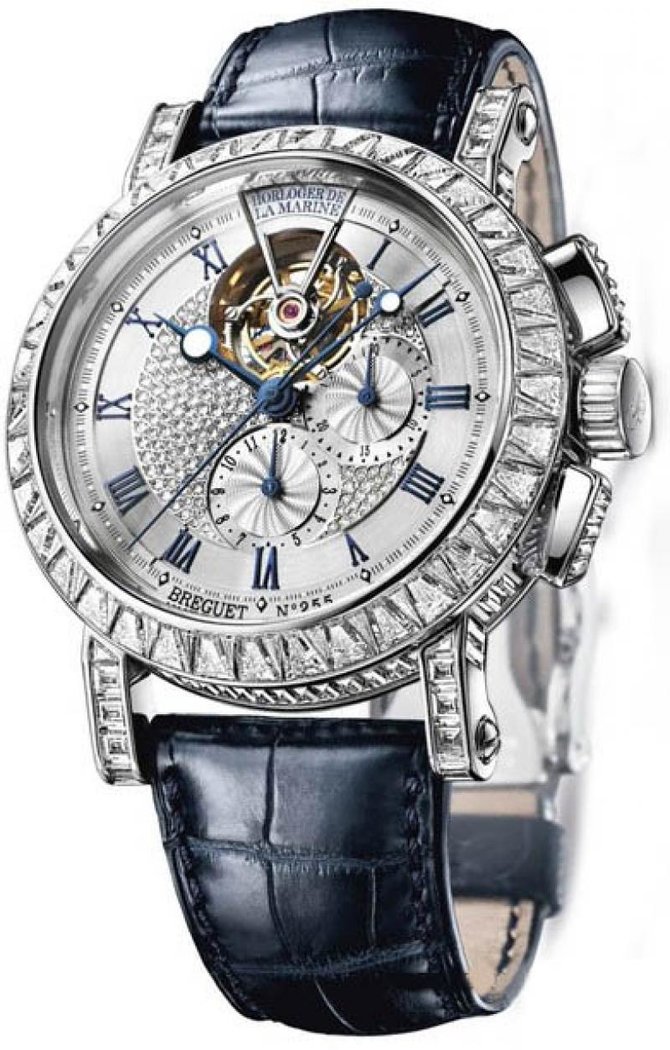 Breguet 5839BB/6D/9ZU DD0D Marine 5839 Marine Tourbillon High Jewellery - фото 2