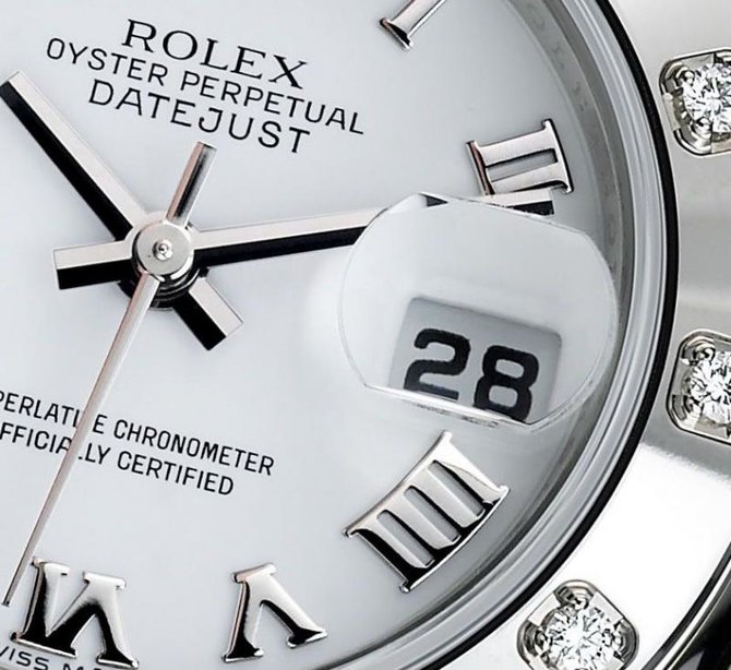 Rolex 80299 White MOP Datejust Ladies Pearlmaster 29mm White Gold - фото 5