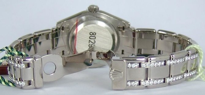 Rolex 80299 White MOP Datejust Ladies Pearlmaster 29mm White Gold - фото 4