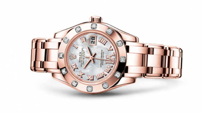 Rolex M80315-0014 Datejust Ladies Pearlmaster 29mm Everose Gold - фото 2