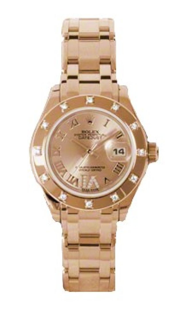 Rolex 80315 chrd Datejust Ladies Pearlmaster Everose Gold