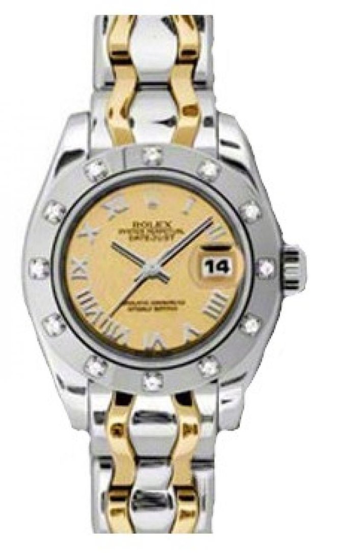 Rolex 80319 chrbic Datejust Ladies  Pearlmaster Bicolor - фото 1