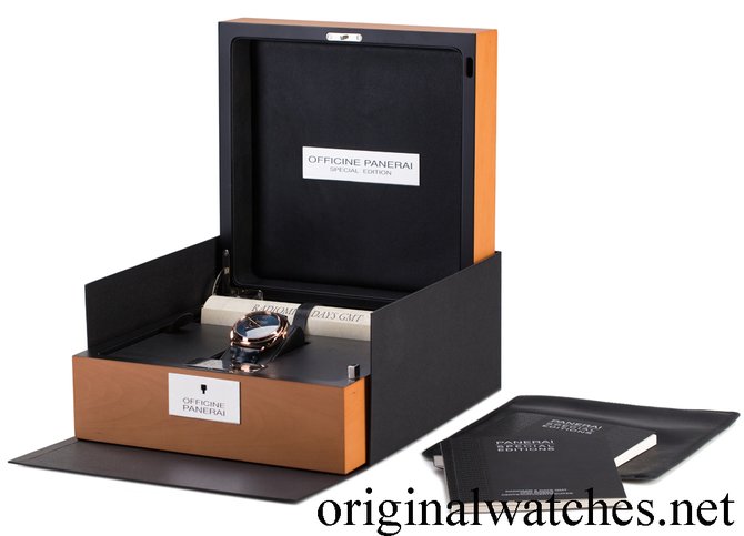Officine Panerai PAM00538 Special Editions Radiomir 8 Days GMT Oro Rosso 2013 - фото 7