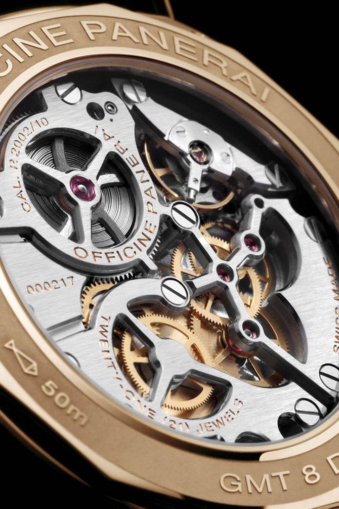 Officine Panerai PAM00538 Special Editions Radiomir 8 Days GMT Oro Rosso 2013 - фото 5