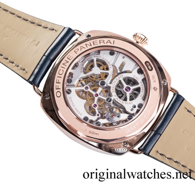 Officine Panerai PAM00538 Special Editions Radiomir 8 Days GMT Oro Rosso 2013 - фото 12