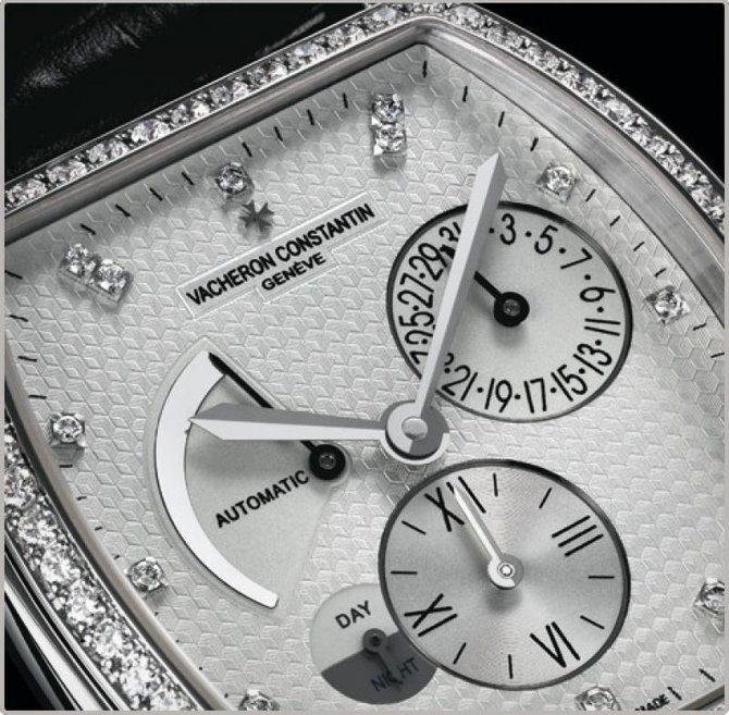 Vacheron Constantin 47700/000G-9416 Malte Tonneau Dual Time Diamond Set - фото 2
