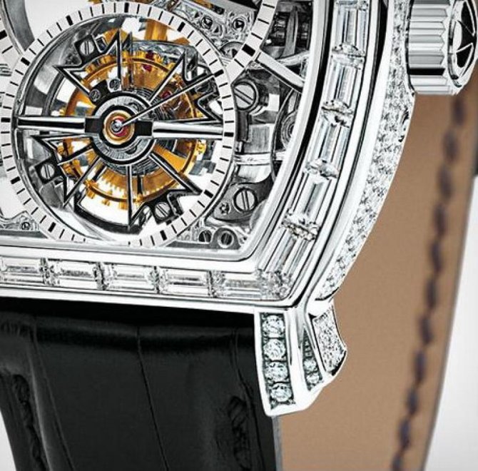 Vacheron Constantin 30669/000P-8953 Malte Tonneau Skeleton Tourbillon High Jewellery - фото 2