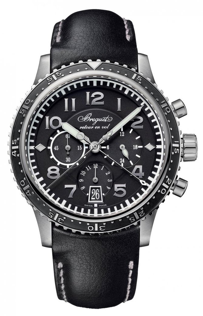 Breguet 3810TI/H2/3ZU Type XX/Type XXI Chronograph Titanium - фото 1