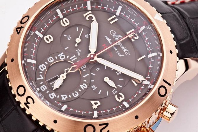 Breguet 3880BR/Z2/9XV Type XX/Type XXI GMT Flyback Chronograph - фото 7