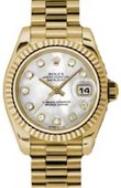 Rolex Datejust Ladies 179178 mdp 26mm Yellow Gold