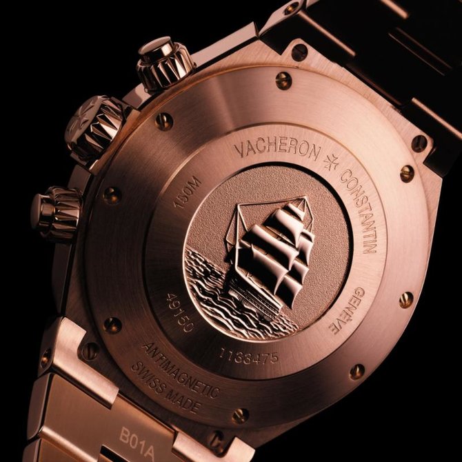 Vacheron Constantin 49150/B01R-9338 Overseas Chronograph - фото 5