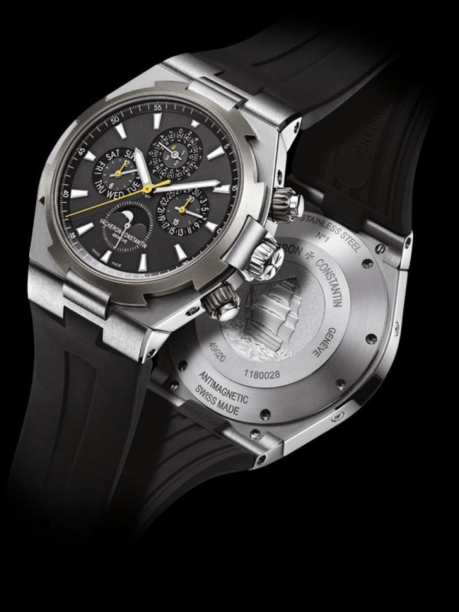 Vacheron Constantin 49020/000W-9656 Overseas Chronograph Perpetual Calendar “Boutiques Exclusive” - фото 3