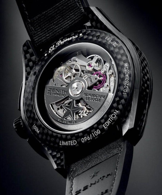 Zenith 10.2260.4052W/98.R573 El Primero Lightweight Skeletonized - фото 3