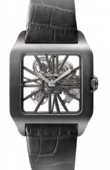 Cartier Santos De Cartier W2020052 Santos-Dumont 'Carbon' Skeleton