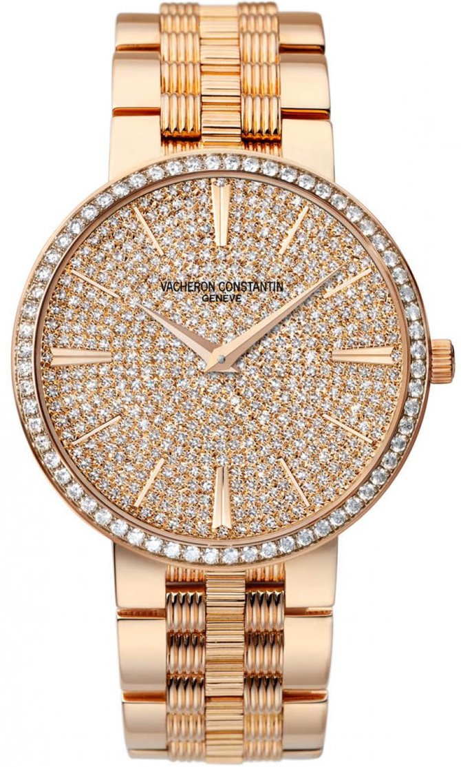 Vacheron Constantin 81576/V01R-9275 Traditionnelle Lady Traditionnelle Gold Bracelet Fully Paved - фото 1