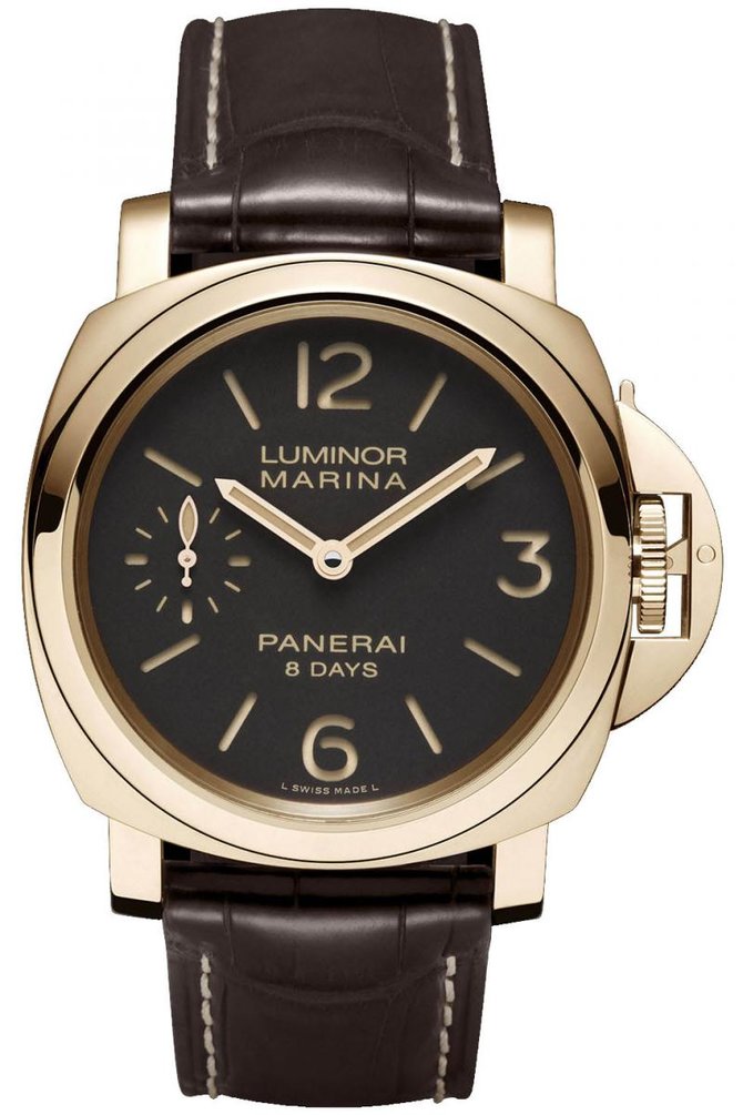 Officine Panerai PAM00511 Luminor Luminor Marina 8 Days Oro Rosso - фото 1