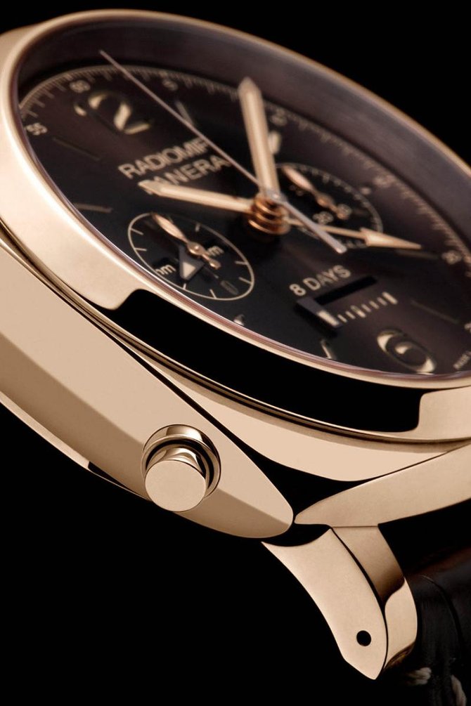Officine Panerai PAM00502 Special Editions Radiomir 1940 Chrono Monopulsante 8 Days GMT Oro Rosso - фото 4