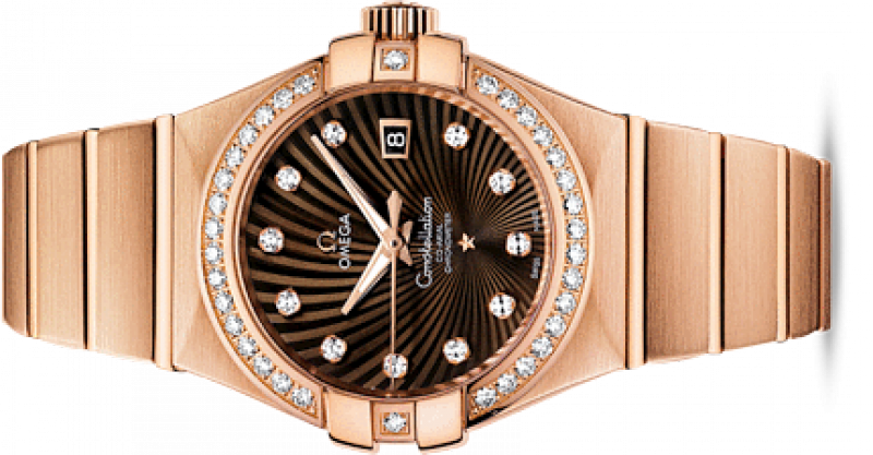 123.55.31.20.63-001 Omega Co-axial Constellation Ladies
