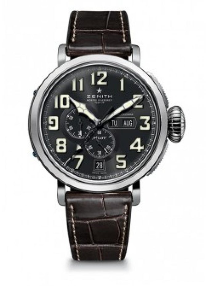 Zenith 03.2430.4054/21.C721 Pilot Montre dAeronef Type 20 Annual Calendar 2013 - фото 1