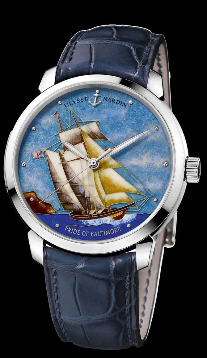Ulysse Nardin 8150-111-2/BALT Classico Classico Pride of Baltimore Limited Edition 30 - фото 2