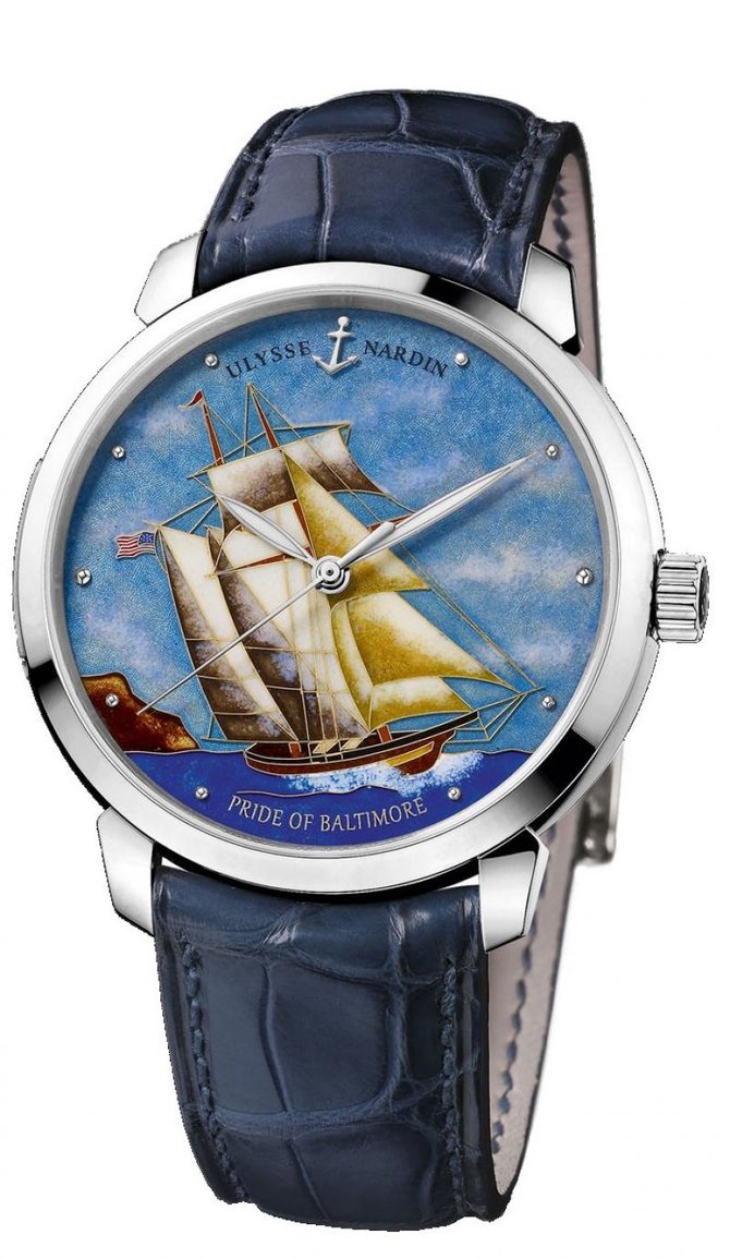Ulysse Nardin 8150-111-2/BALT Classico Classico Pride of Baltimore Limited Edition 30 - фото 1