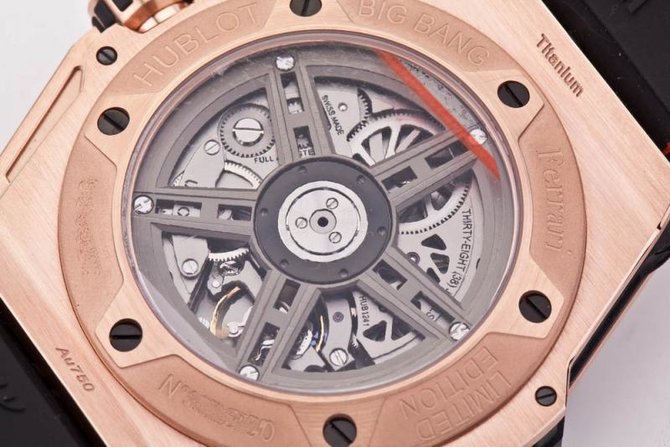 Hublot 401.OQ.0123.VR Big Bang Unico Ferrari King Gold Carbon - фото 17