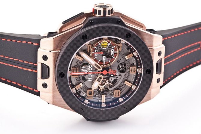 Hublot 401.OQ.0123.VR Big Bang Unico Ferrari King Gold Carbon - фото 10