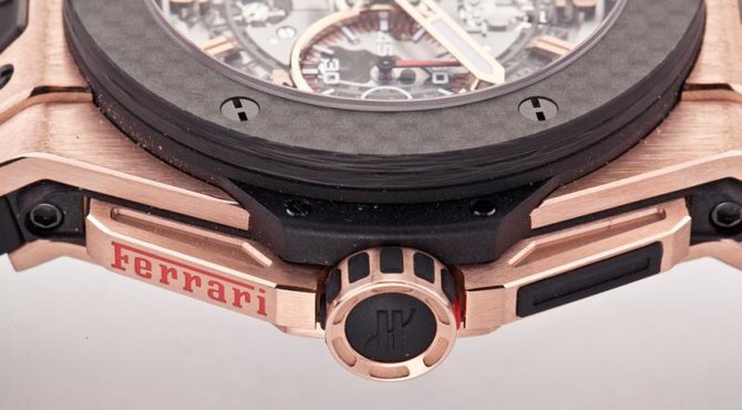 Hublot 401.OQ.0123.VR Big Bang Unico Ferrari King Gold Carbon - фото 13