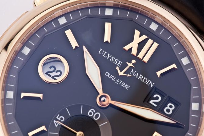 Ulysse Nardin 246-55/32 Dual Time Big Date 42mm - фото 8