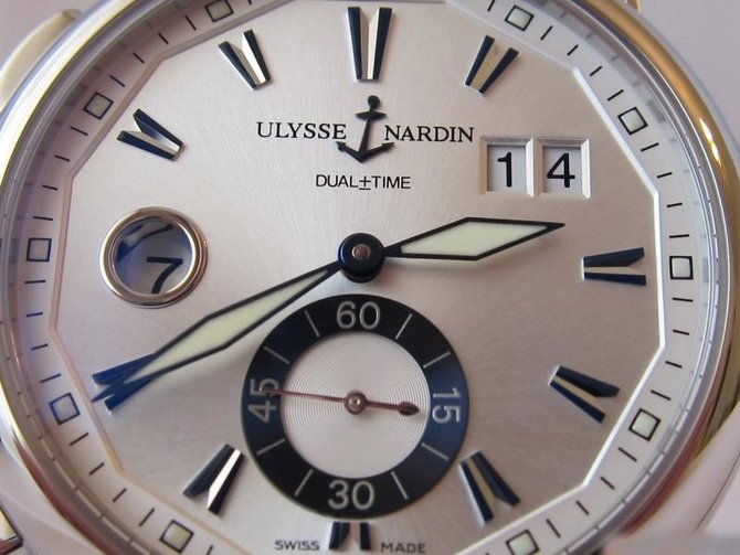 Ulysse Nardin 243-55/91 Dual Time GMT Big Date 42mm - фото 3