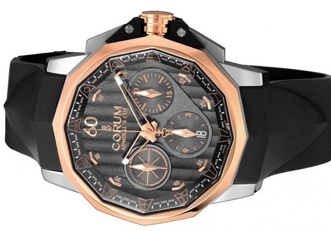 Corum 753.771.24/F371 AK16 Admirals Cup Challenger Admiral`s Cup Challenger Chrono 44 - фото 3