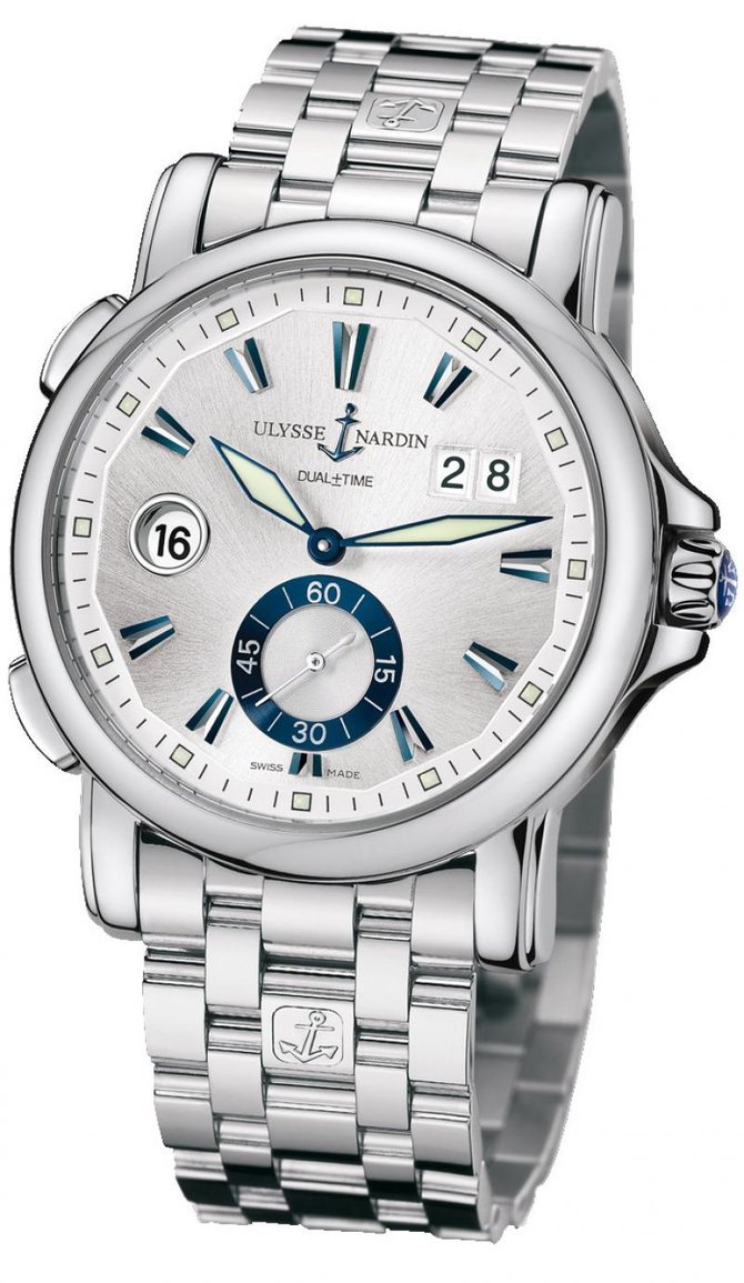 Ulysse Nardin 243-55-7/91 Dual Time GMT Big Date 42mm - фото 1