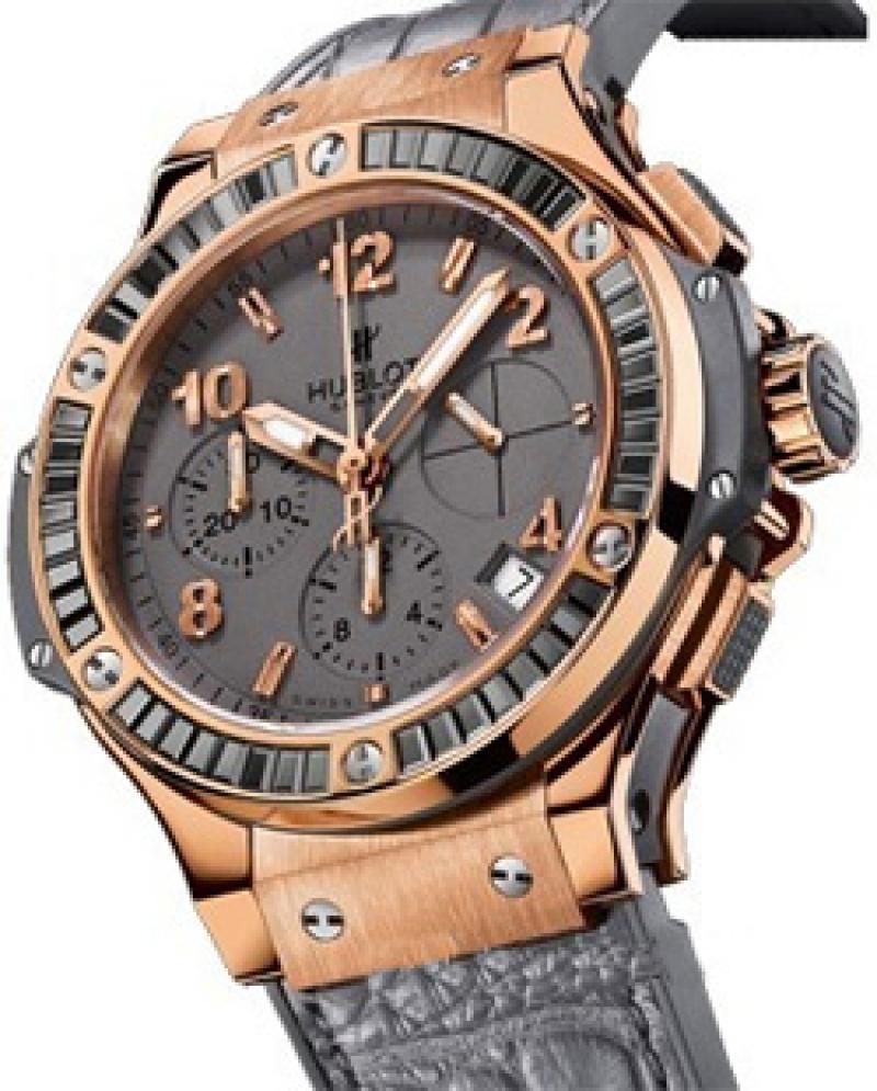 341.PT.5010.LR.1912 Hublot Earl Gray Gold Big Bang 41mm Ladies