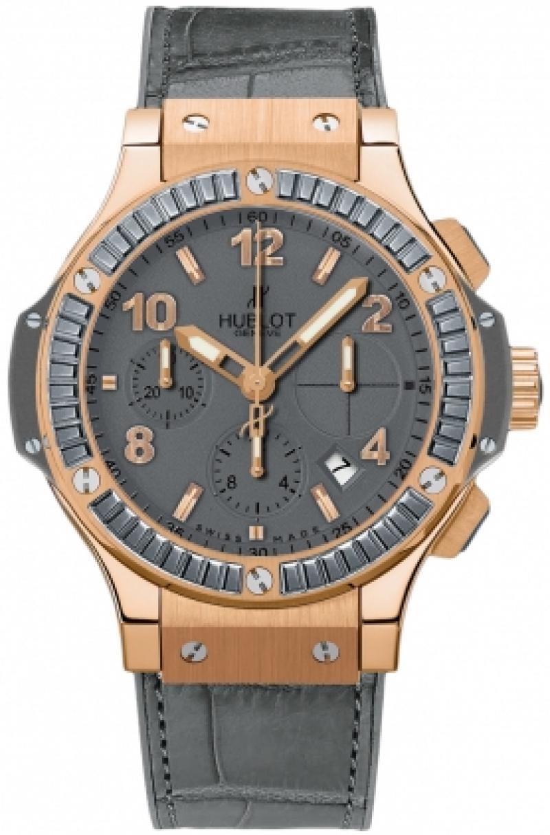 341.PT.5010.LR.1912 Hublot Earl Gray Gold Big Bang 41mm Ladies