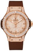 Hublot Big Bang 41mm 341.PC.9114.RX.094 Red Gold Cappuccino Diamonds