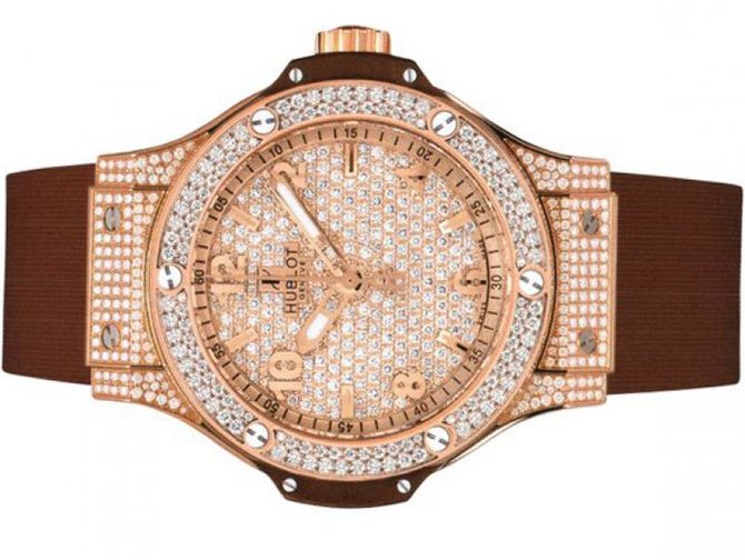 Hublot 341.PC.9114.RX.094 Big Bang 41mm Red Gold Cappuccino Diamonds - фото 2