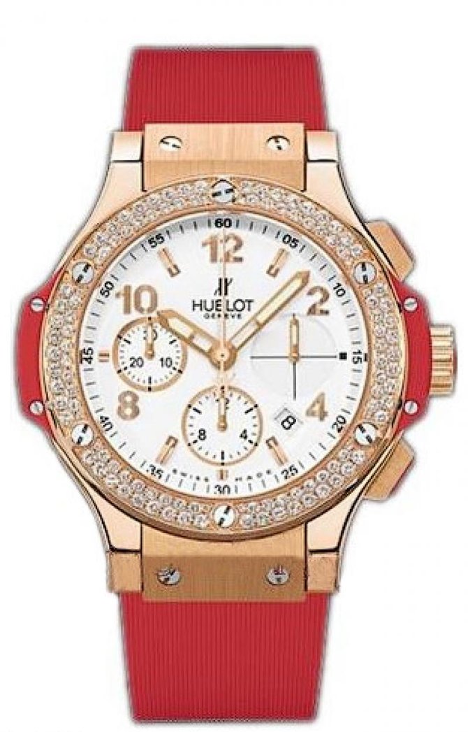 Hublot 341.PR.2010.RR.1104 Big Bang 41mm Red Gold Diamonds - фото 1