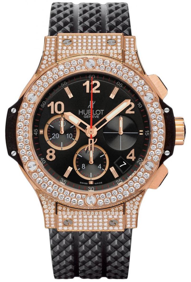 Hublot 341.PX.130.RX.174 Big Bang 41mm Red Gold Diamonds - фото 1