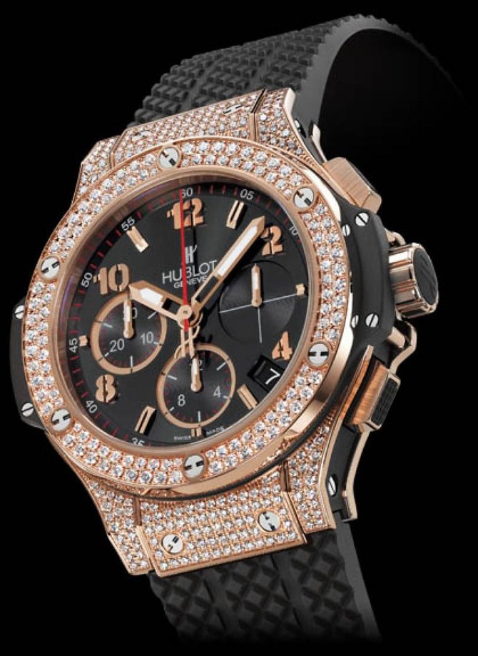 Hublot 341.PX.130.RX.174 Big Bang 41mm Red Gold Diamonds - фото 2